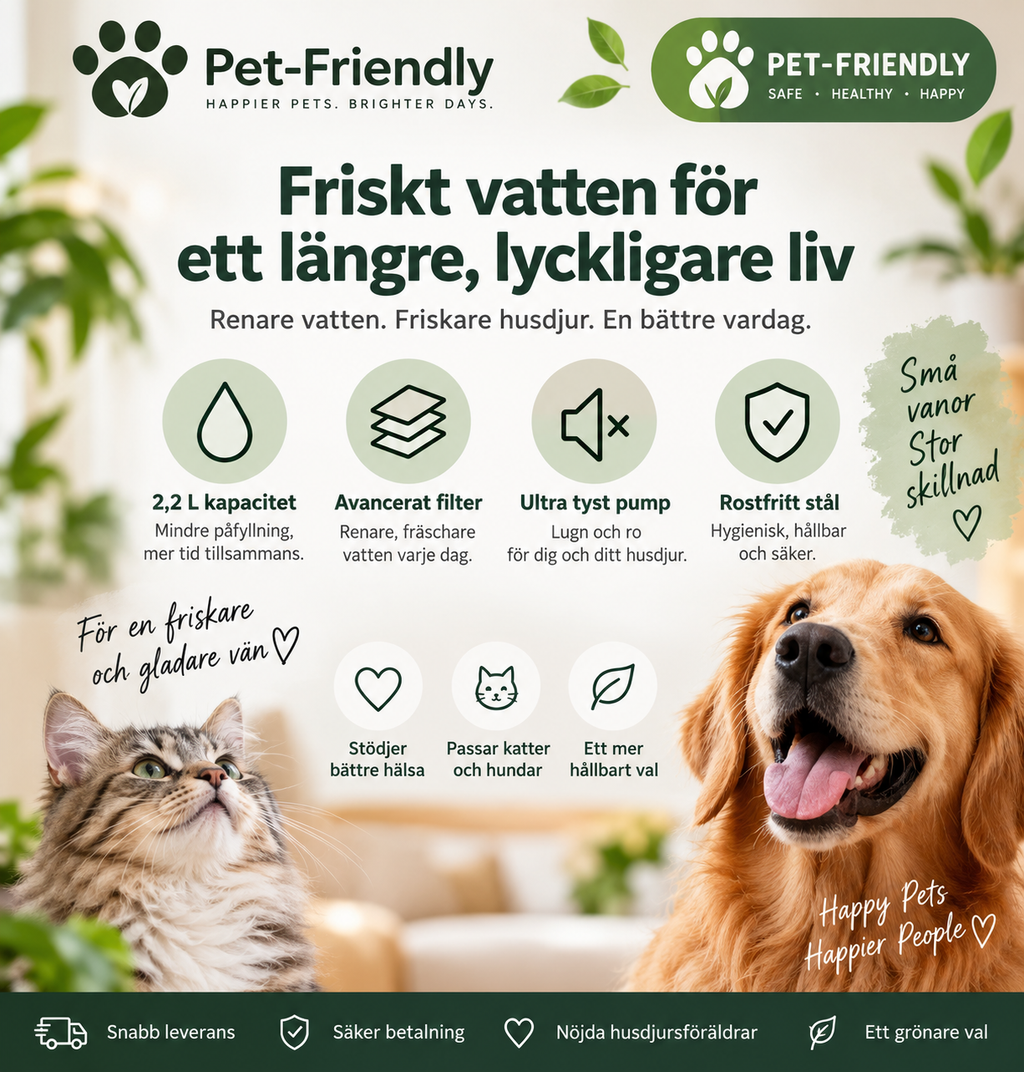 Pet Friendly - Rent Vatten till dina djur
